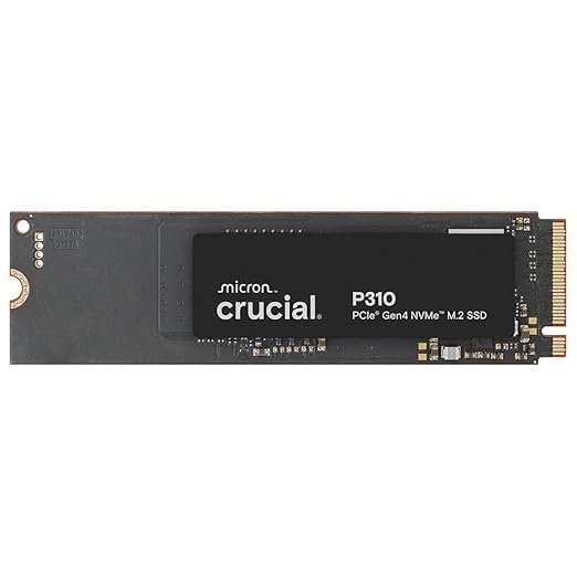 1TB 2280 PCIe Gen4 3D NAND NVMe M.2 SSD – Up to 7,100 MB/s – Shift up to Gen4 – Internal Solid State Drive (PC) – CT1000P310SSD801